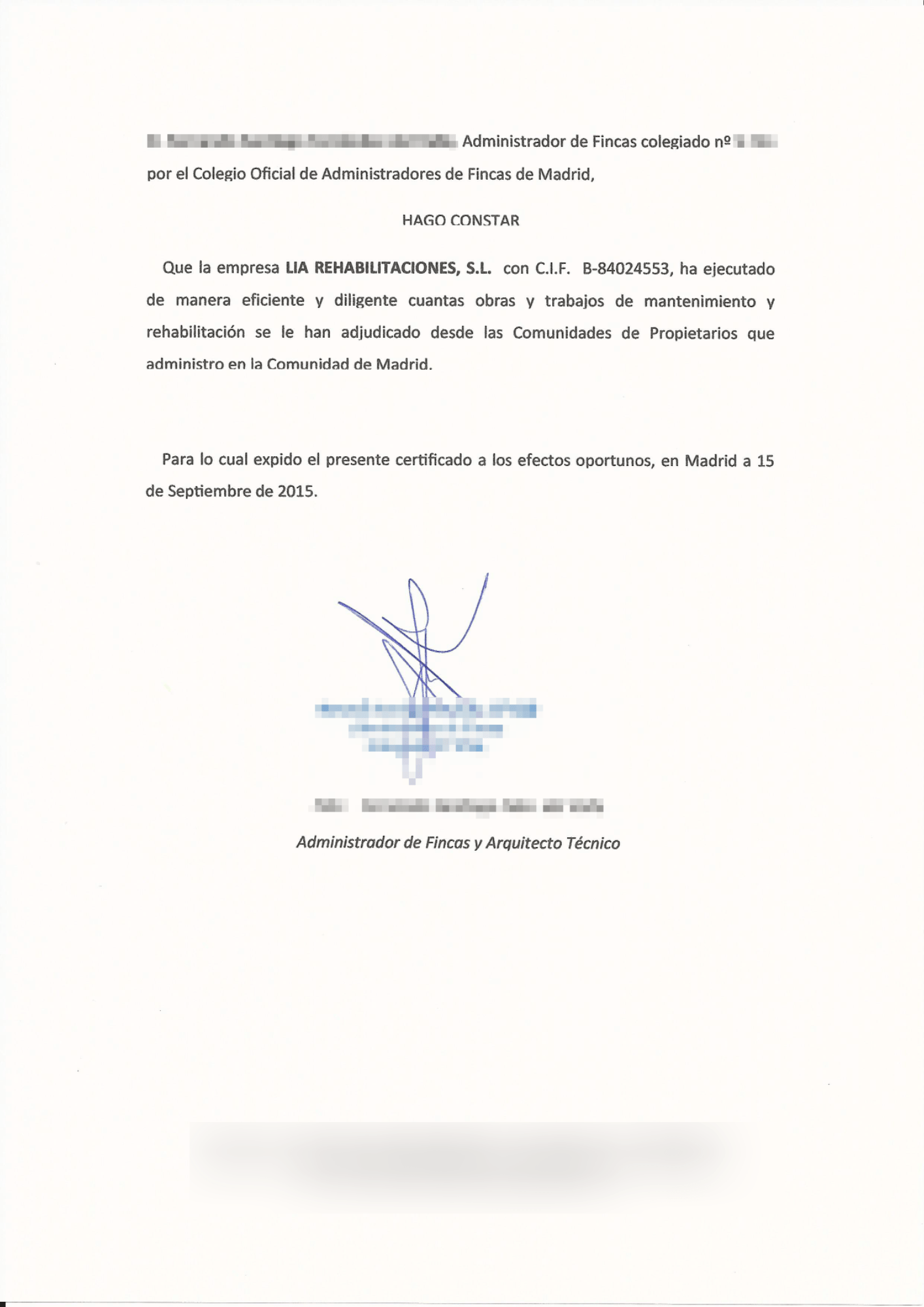 carta Fernando Santiago