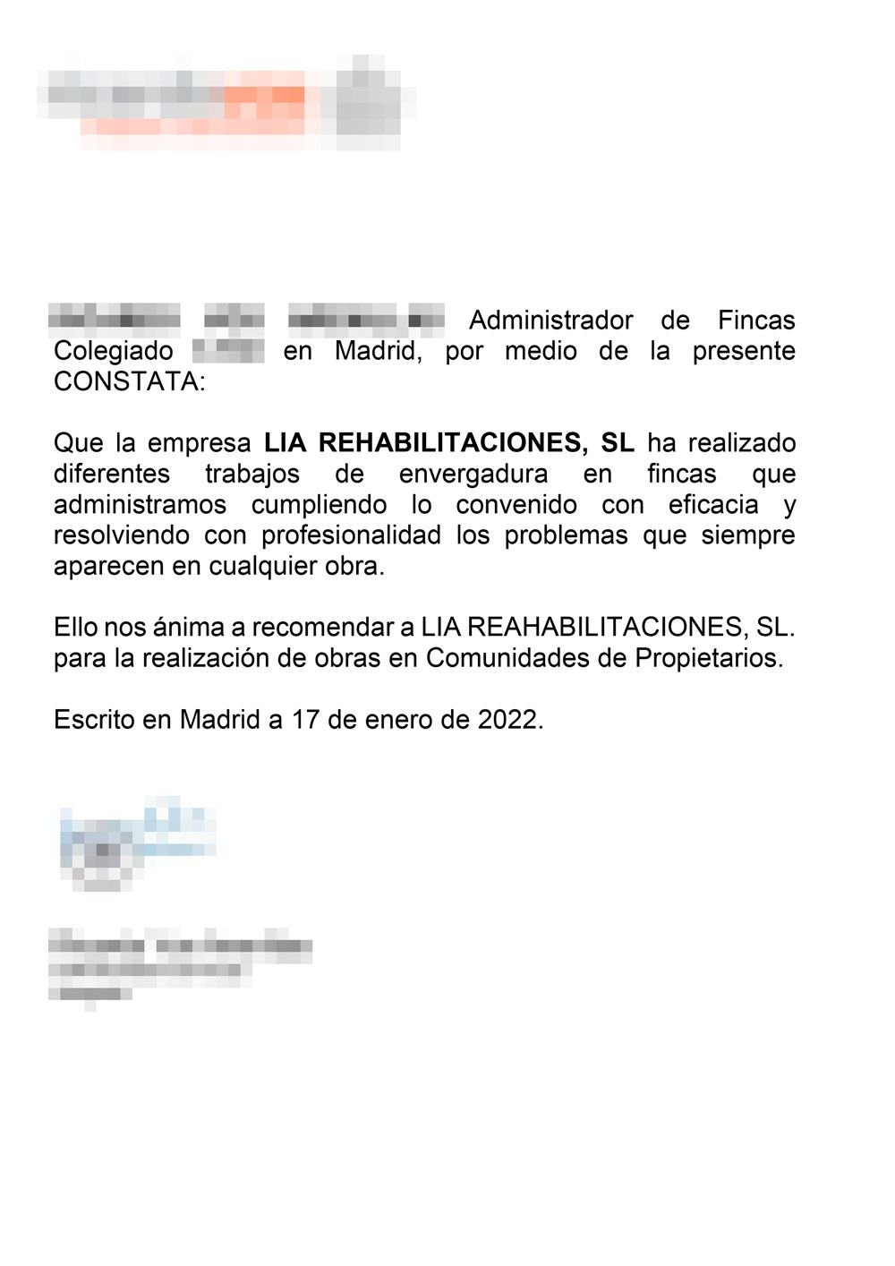 Carta Ricardo Vos